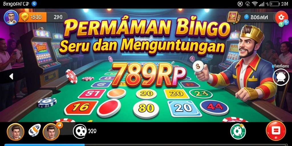 Screenshot gameplay 789RP menunjukkan keseruan bermain Bingo.