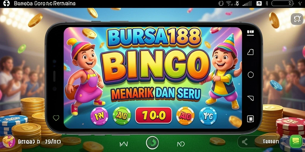 Screenshot gameplay BURSA188 yang menunjukkan keseruan bermain Bingo.