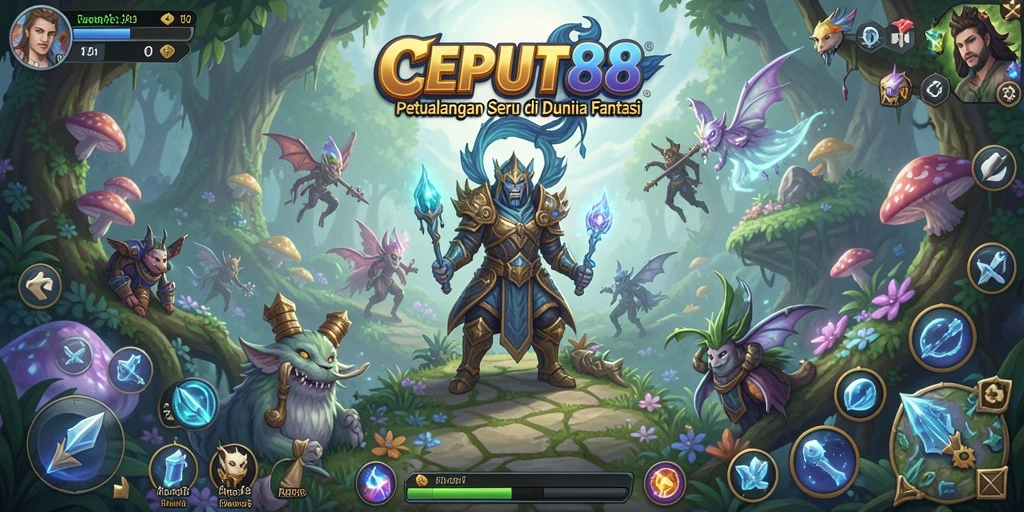 Gameplay seru CEPAT88 dalam dunia petualangan yang menantang.