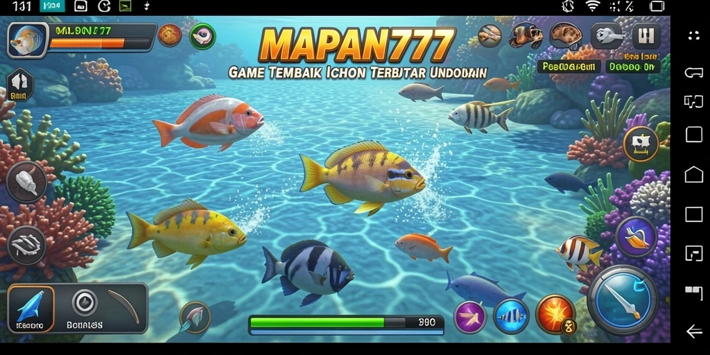 Gameplay Tembak Ikan yang seru dan menantang di MAPAN777.