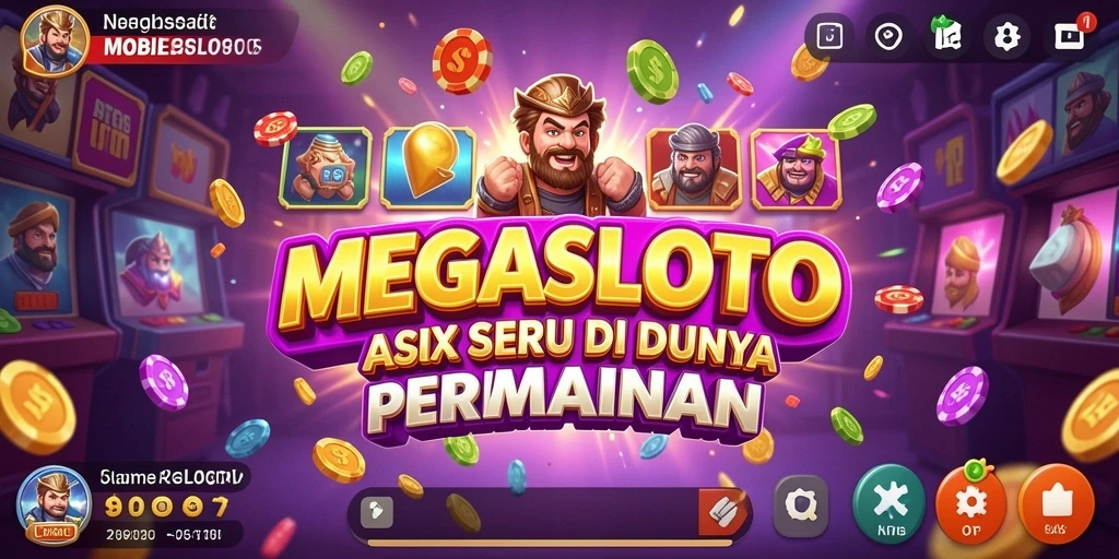 Tampilan gameplay seru dari MEGASLOTO yang penuh aksi.
