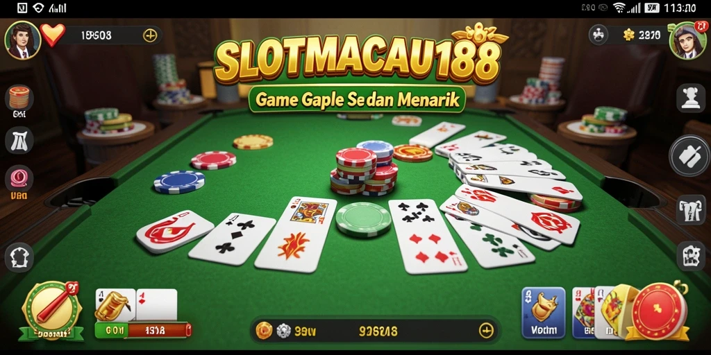 Tampilan gameplay SLOTMACAU188 yang seru dan menarik.