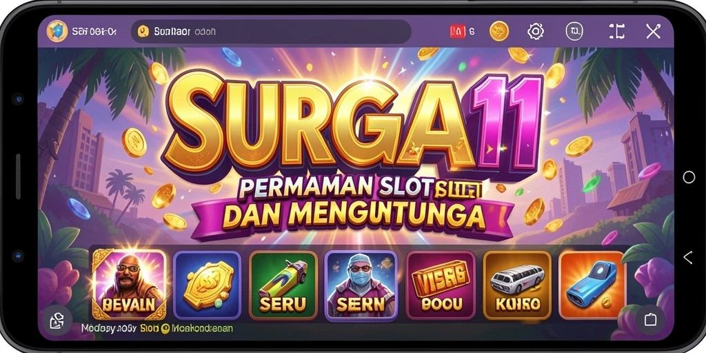 Tampilan menarik dari gameplay Slot SURGA11 yang mengesankan.